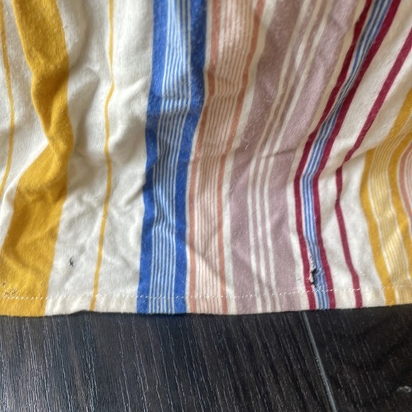 4/$20 Striped strappy back maxi sun dress - Picture 5 of 6